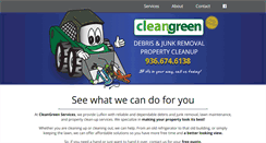 Desktop Screenshot of cleangreentexas.com